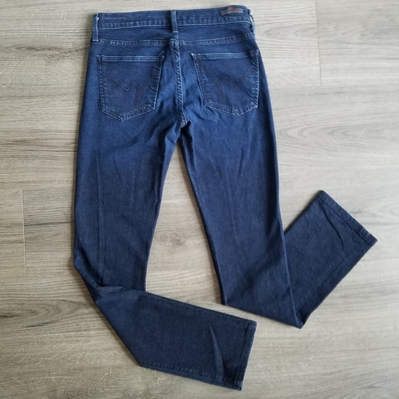 Citizens of Humanity Ava Women's Sz.26 Dark Wash Straight Jeans - Picture 2 of 7